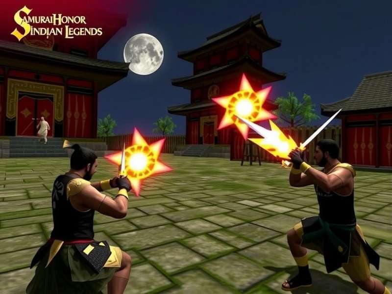 Samurai Honor Indian Legends gameplay screenshot