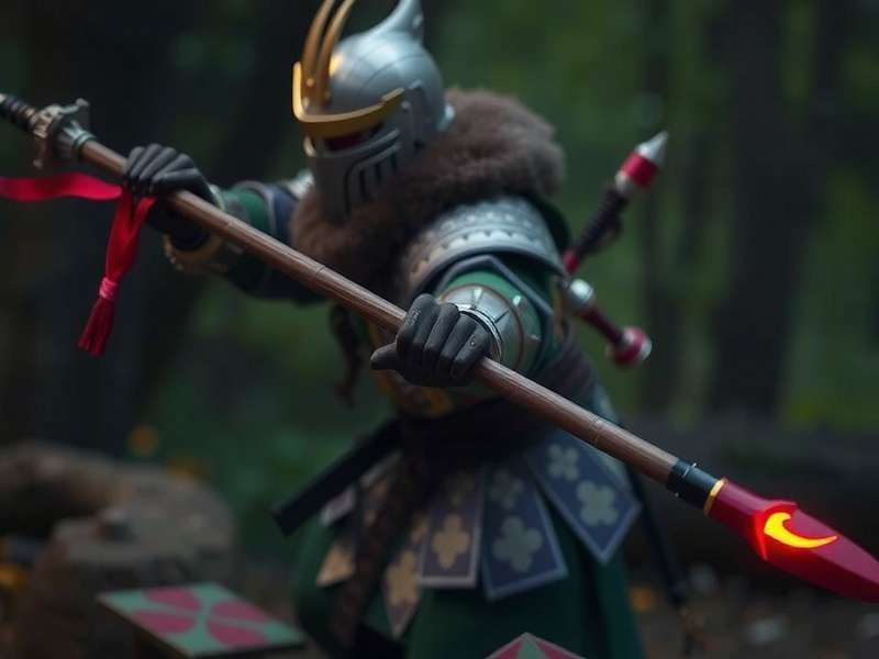 Trishul spear weapon in Samurai Honor Indian Legends